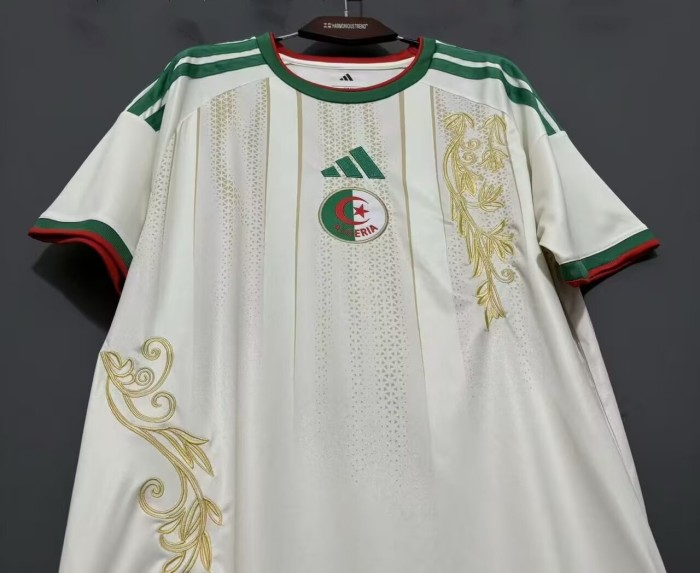 2026 Algeria Embroidered Version Soccer Jersey