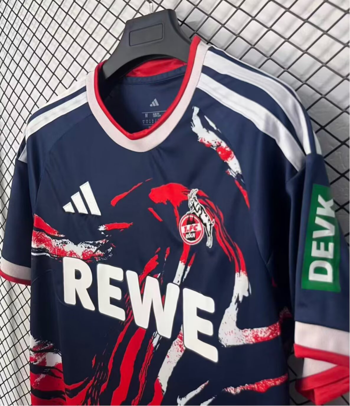26-27 FC Köln Away Fans Soccer Jersey