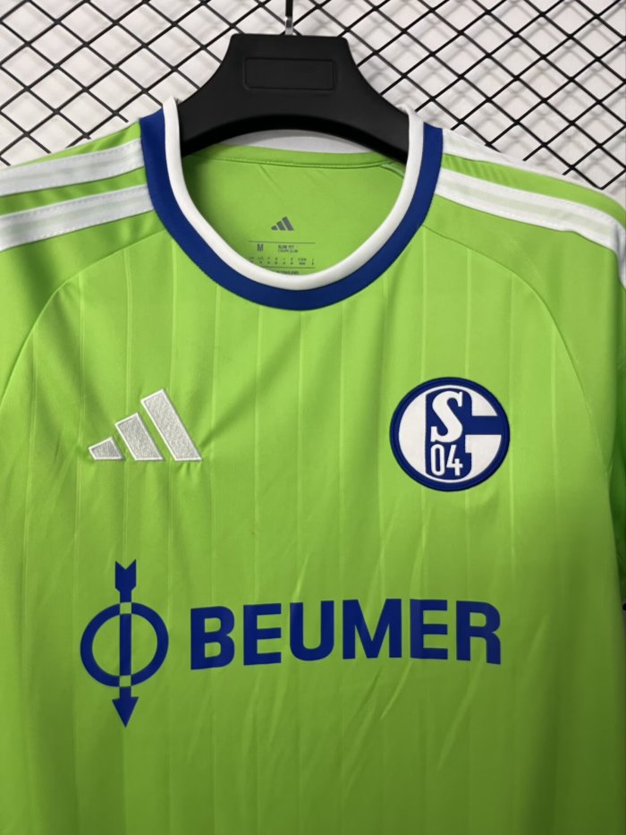 26-27 Schalke 04 Away Fans Soccer Jersey