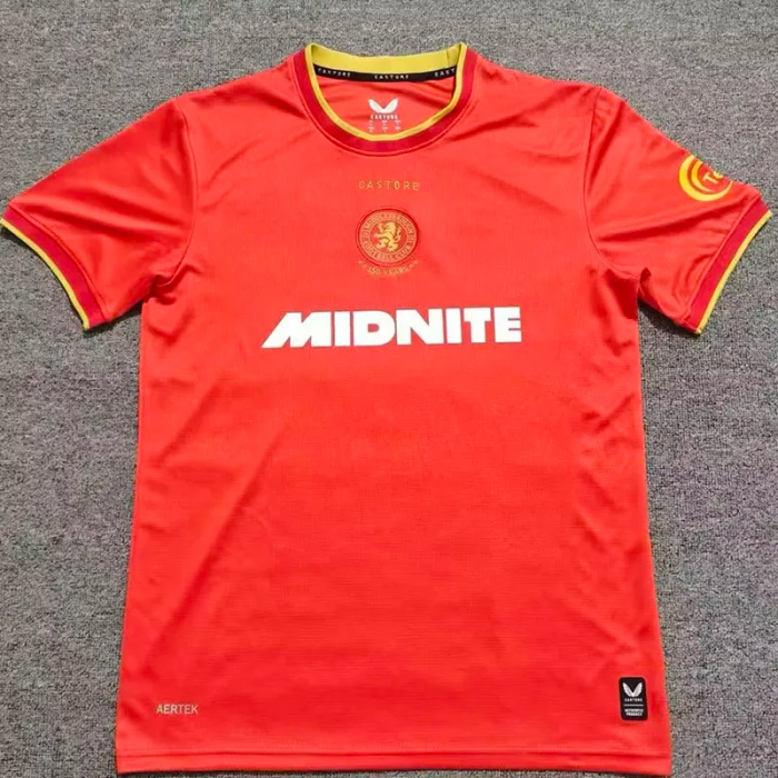 26-27 Middlesbrough Home Fans Soccer Jersey