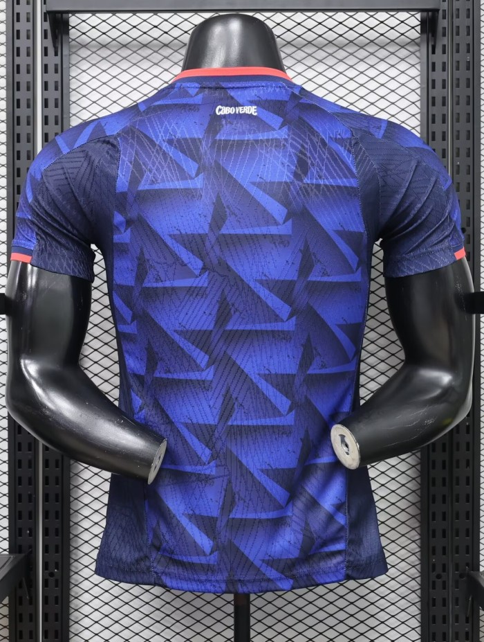 2026 Cape Verde Home Player Version Soccer Jersey