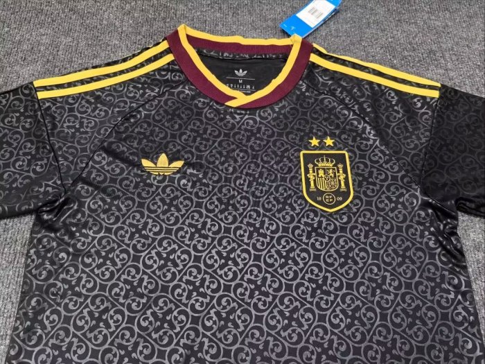 2026 Spain Fourth Fans Soccer Jersey (With 2 Star)*两颗星