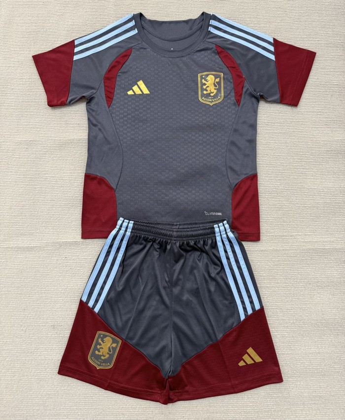 26-27 Aston Villa Training Kids Soccer Jersey