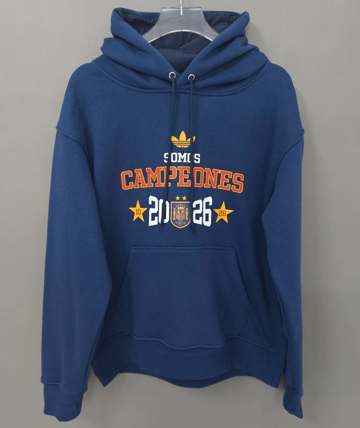 2026 Spain Blue Hoody 蓝色(加绒)