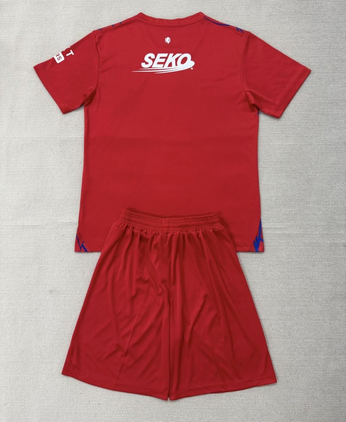 26-27 Rangers Red GoalKeeper Adult Suit
