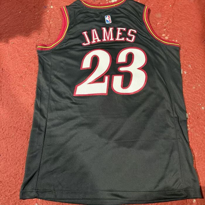 2026-27 Sixers James #23 Black Top Quality Dense Embroidery NBA Jersey
