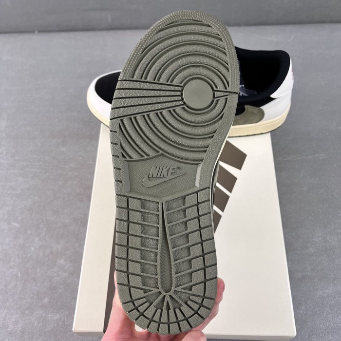 Nike Air Jordan 1 x Travis Scott Low Top Sneaker Shoes Gr. 36-46