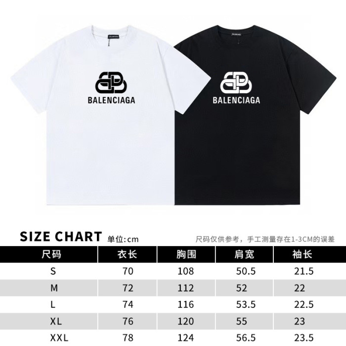 Balenciaga Unisex T Shirt Size S-XXL