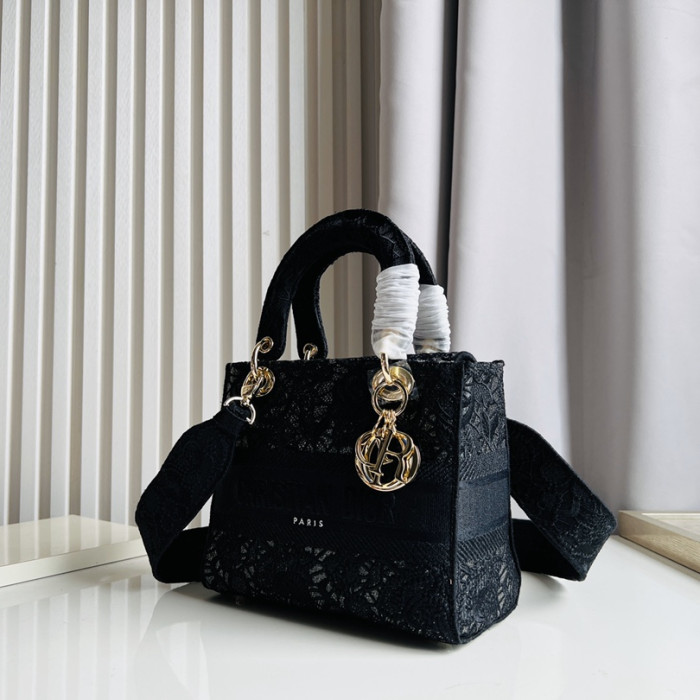Dior Lady D-lite Shouler Bags 24cm