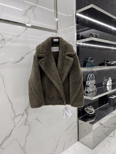 Max Mara Teddy fur Short coat Size XS-M