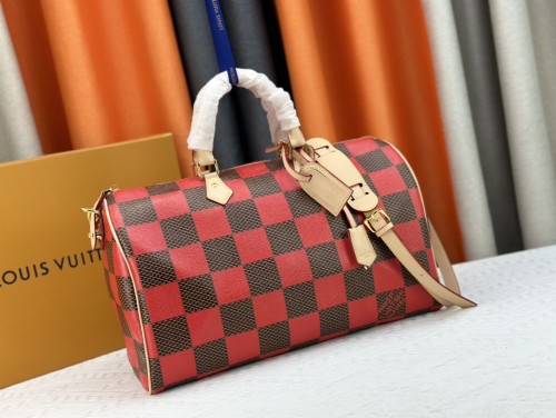 Louis Vuitton M24422 Speedy P9 Bandoulière 40 Monogram Leather Pharrell Williams Travel Bags Size 40*26*23cm