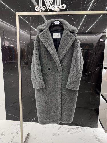 Max Mara Teddy fur long coat Size XS-M