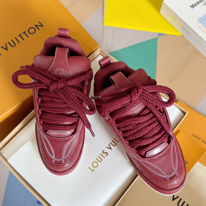 Louis Vuitton LV Skate Sneaker Size 40-46 4-Color