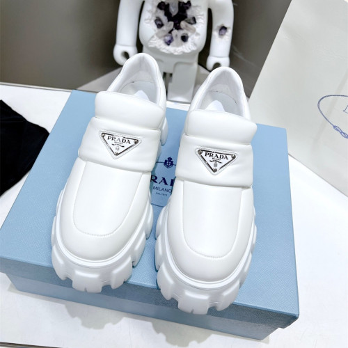 Prada 2024 New Soft padded nappa leather loafers Size 36-40