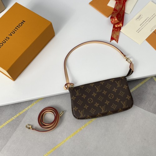 Louis Vuitton M40712 Pochette Accessoires Women Bags Size 23.5*13.5*4cm