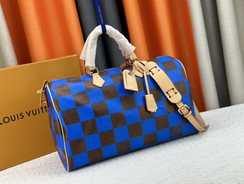 Louis Vuitton M24422 Speedy P9 Bandoulière 40 Monogram Leather Pharrell Williams Travel Bags Size 40*26*23cm