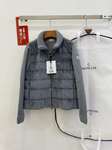 Moncler 25SS Teddy bear fur Women Down Jacket Size S-XL