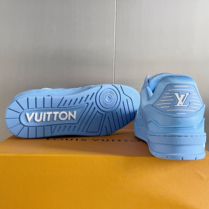 Louis Vuitton Trainer Monogram denim Sneaker Size 36-46 5-Color