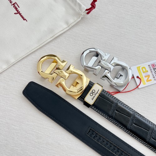 Ferragamo Men Belt Width 3.5cm