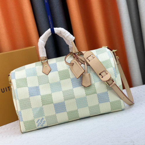 Louis Vuitton M24422 Speedy P9 Bandoulière 40 Monogram Leather Pharrell Williams Travel Bags Size 40*26*23cm
