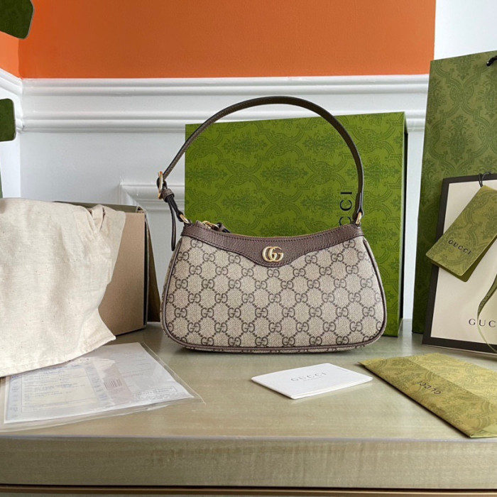Gucci GG Ophidia GG Handbag for Women Size 25*15*6.5cm