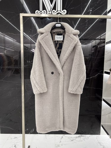 Max Mara Teddy fur long coat Size XS-M