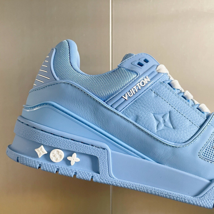 Louis Vuitton Trainer Monogram denim Sneaker Size 36-46 5-Color