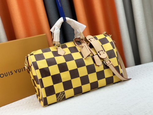 Louis Vuitton M24422 Speedy P9 Bandoulière 40 Monogram Leather Pharrell Williams Travel Bags Size 40*26*23cm