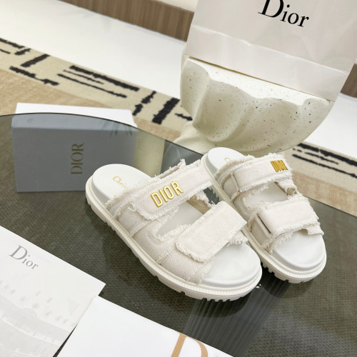 Dior Velcro Women Slippers Size 36-41