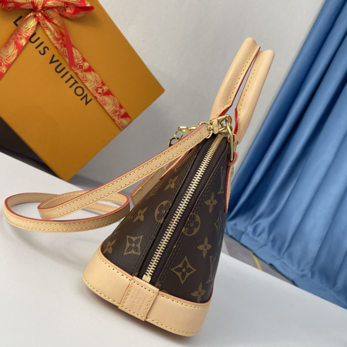 Louis Vuitton M53152 Alma Women Bags Size 23.5*17.5*11.5cm