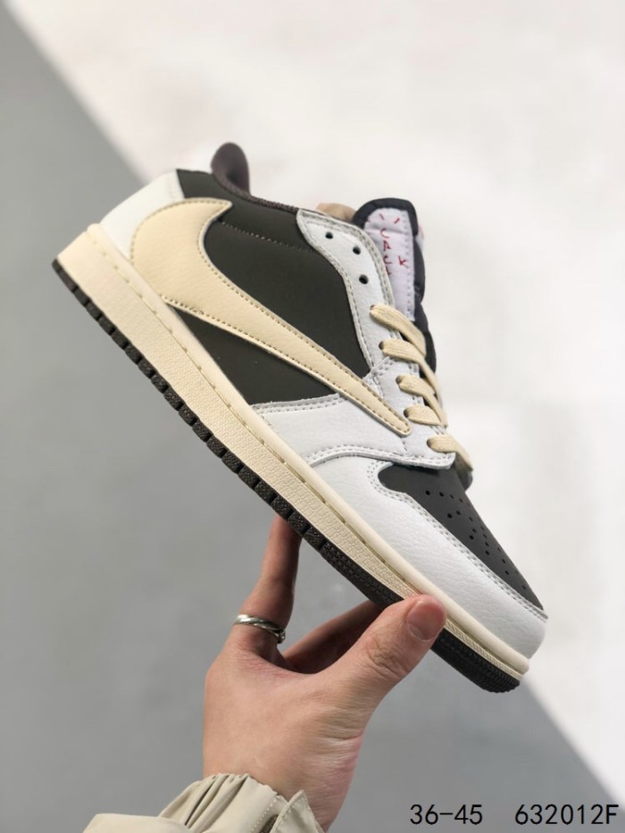 Nike Air Jordan 1 x Travis Scott Low Top Sneaker Shoes Gr. 36-46