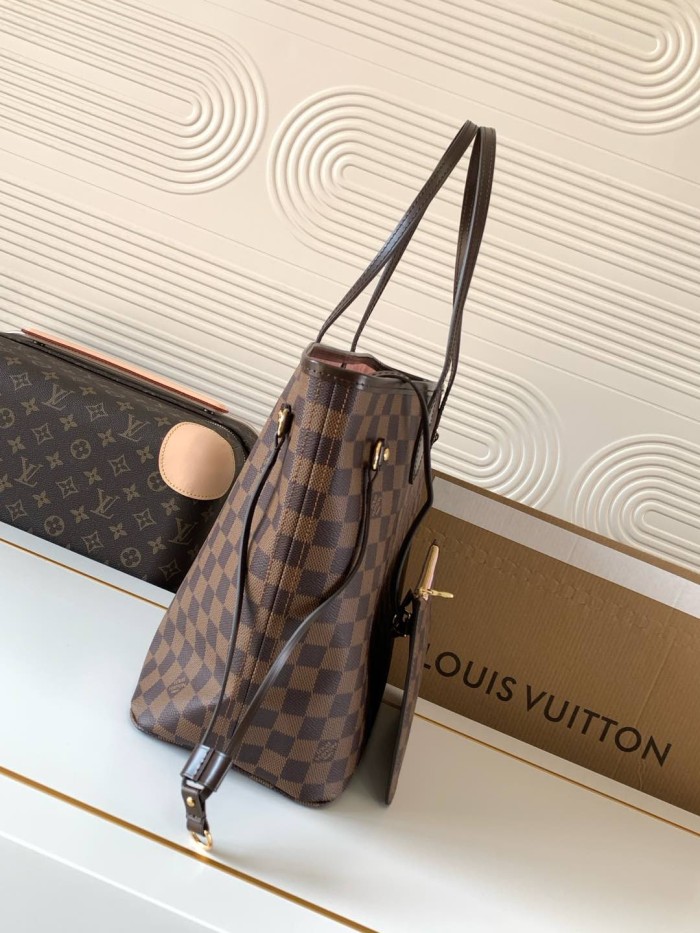 Louis Vuitton N40598 Neverfull MM Tote Bag  Size 31*28*14cm