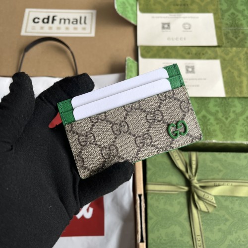 Gucci Kartenetui Mit GG Detail Size 11*7cm