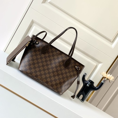 Louis Vuitton M40600 Neverfull PM Tote Bag Size 29*21*12cm