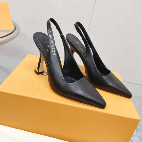 Louis Vuitton Sparkle Slingback Pumps Size 35-41 5-Color