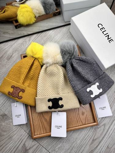 Celine Knitted Hat 3-Color