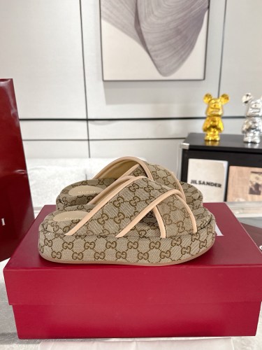 Gucci Platform Sandal Slippers Size 36-44