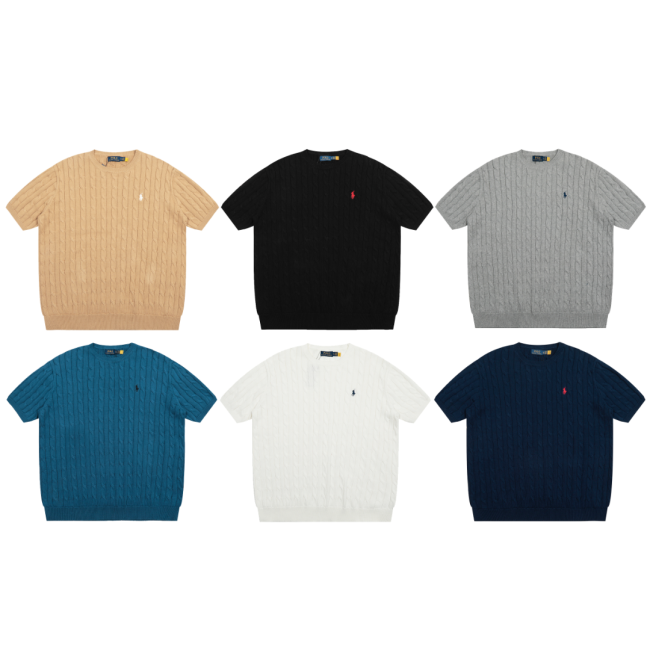 Ralph Lauren Men Knitted T Shirt Size S-XL