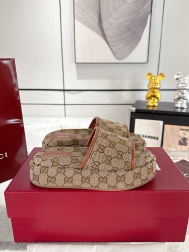 Gucci Platform Sandal Slippers Size 36-44