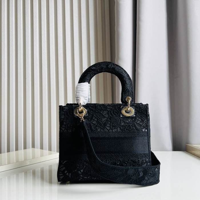Dior Lady D-lite Shouler Bags 24cm