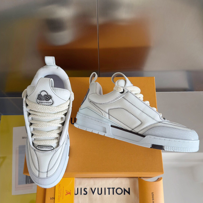 Louis Vuitton LV Skate Sneaker Size 40-46 4-Color