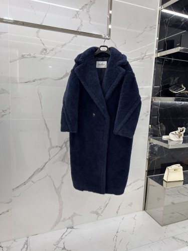 Max Mara Teddy fur long coat Size XS-M