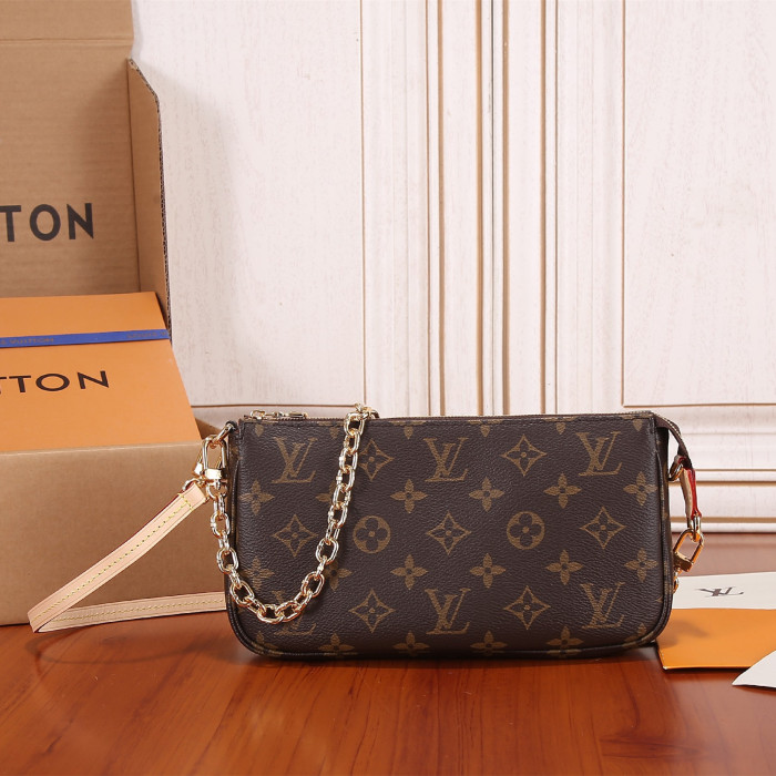 Louis Vuitton M82766 Pochette Accessoires Women Bags Size 23.5*13.5*4cm