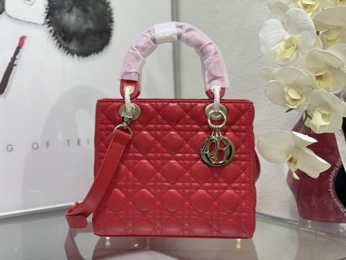 Dior Lady Women Shoulder Bags 24*20*11cm