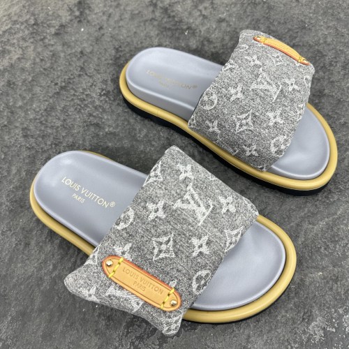 Louis Vuitton Pool Pillow Flat Comfort Slippers Size 36-46
