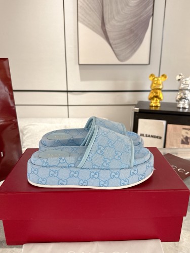 Gucci Platform Sandal Slippers Size 36-44