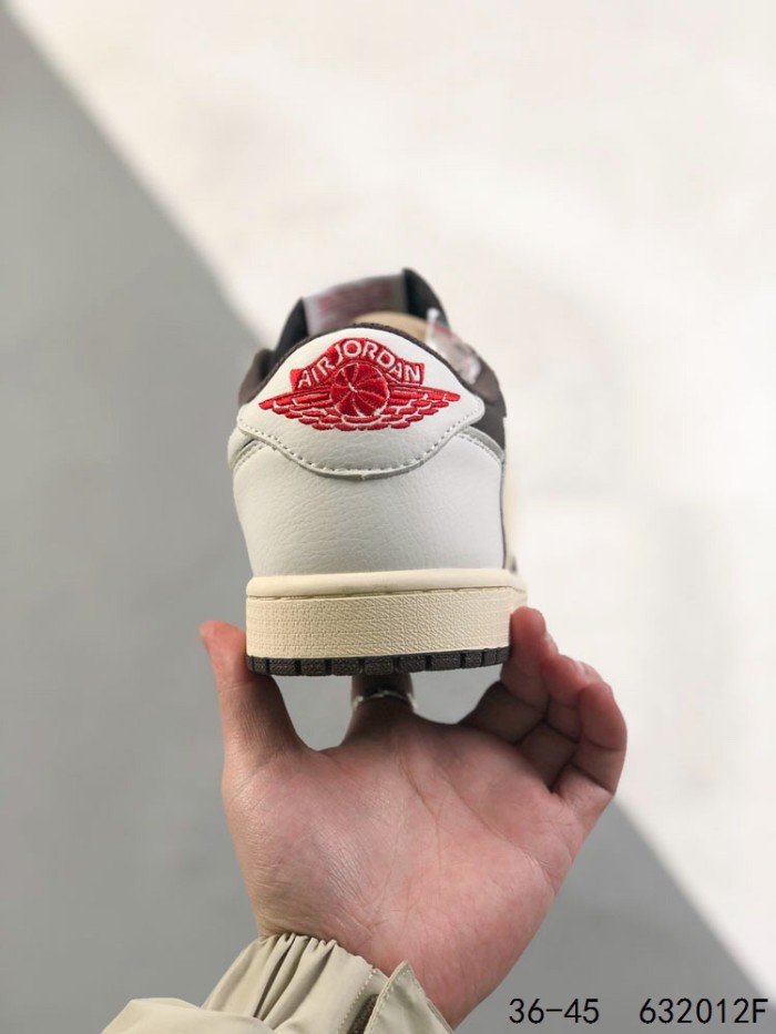 Nike Air Jordan 1 x Travis Scott Low Top Sneaker Shoes Gr. 36-46