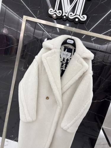 Max Mara Teddy fur long coat Size XS-M