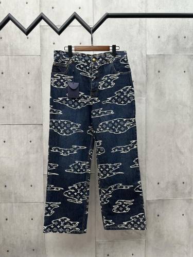 Louis Vuitton Unisex Jeans Size S-XL