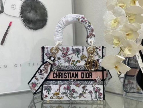 Dior Lady Women Shoulder Bags 24*20*11cm